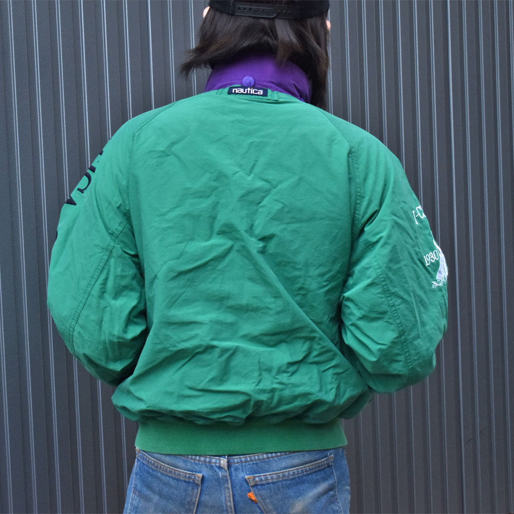 90’s NAUTICA ナイスカラー！ セーリング ナイロンジャケット 240307