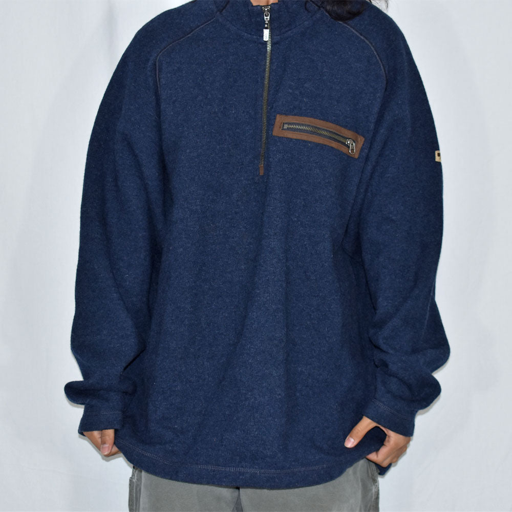 Y2K patagonia コンフォート ウールジップT USA製 231120