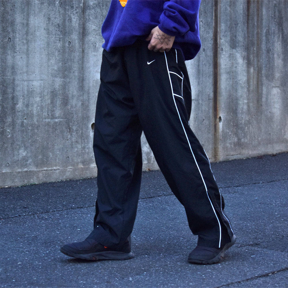 Y2K NIKE the athletic dept ナイロン トラックパンツ  231208
