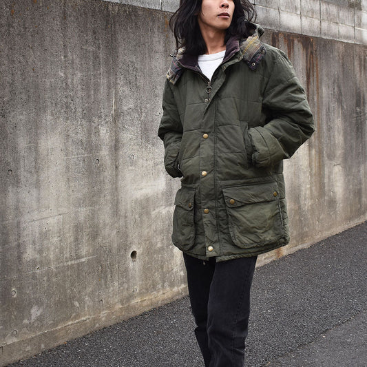 Barbour “HEMMING FORD” 中綿入り オイルドジャケット 231125