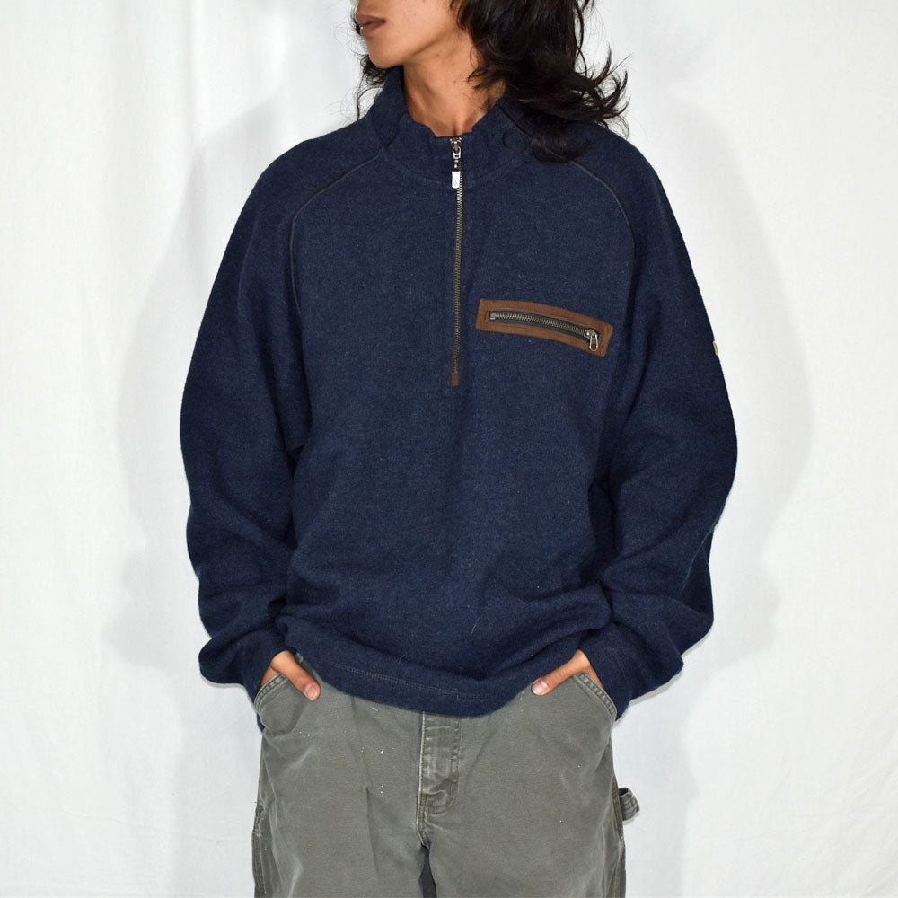 Y2K patagonia コンフォート ウールジップT USA製 231120