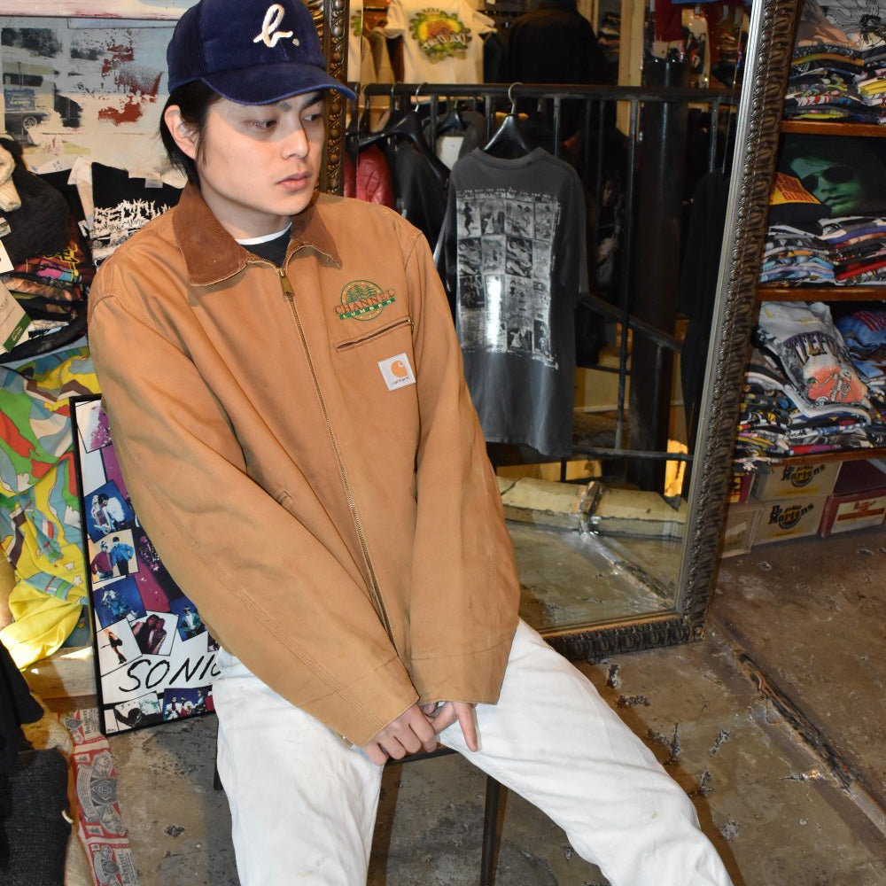 90’s Carhartt "CHANNEL LUMBER" デトロイトジャケット キルティングライナー 260106H