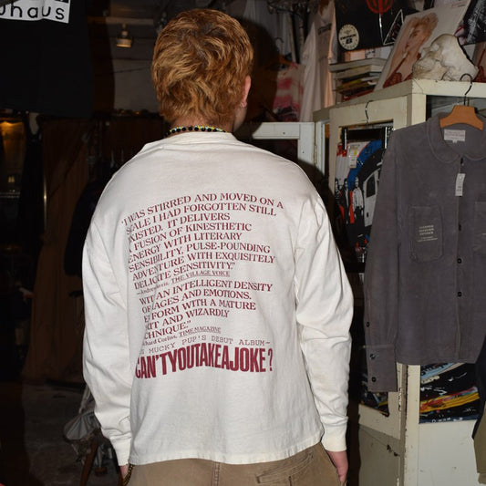 80's MUCKY PUP "Can't You Take A Joke?" L/S ロックTシャツ 260320H