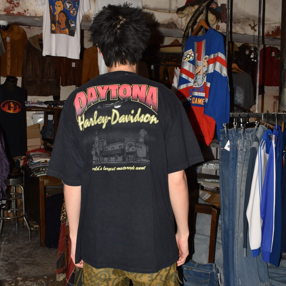 90's Harley-Davidson "Daytona Bike Week" バイクTシャツ USA製 260421H