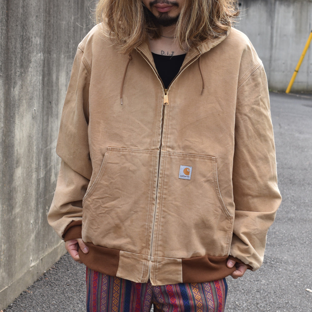 90's Carhartt メッシュライナー アクティブパーカー USA製 231109