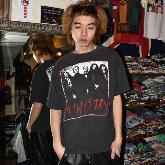 90’s Ministry “In Concert” ロックTシャツ USA製 251226H
