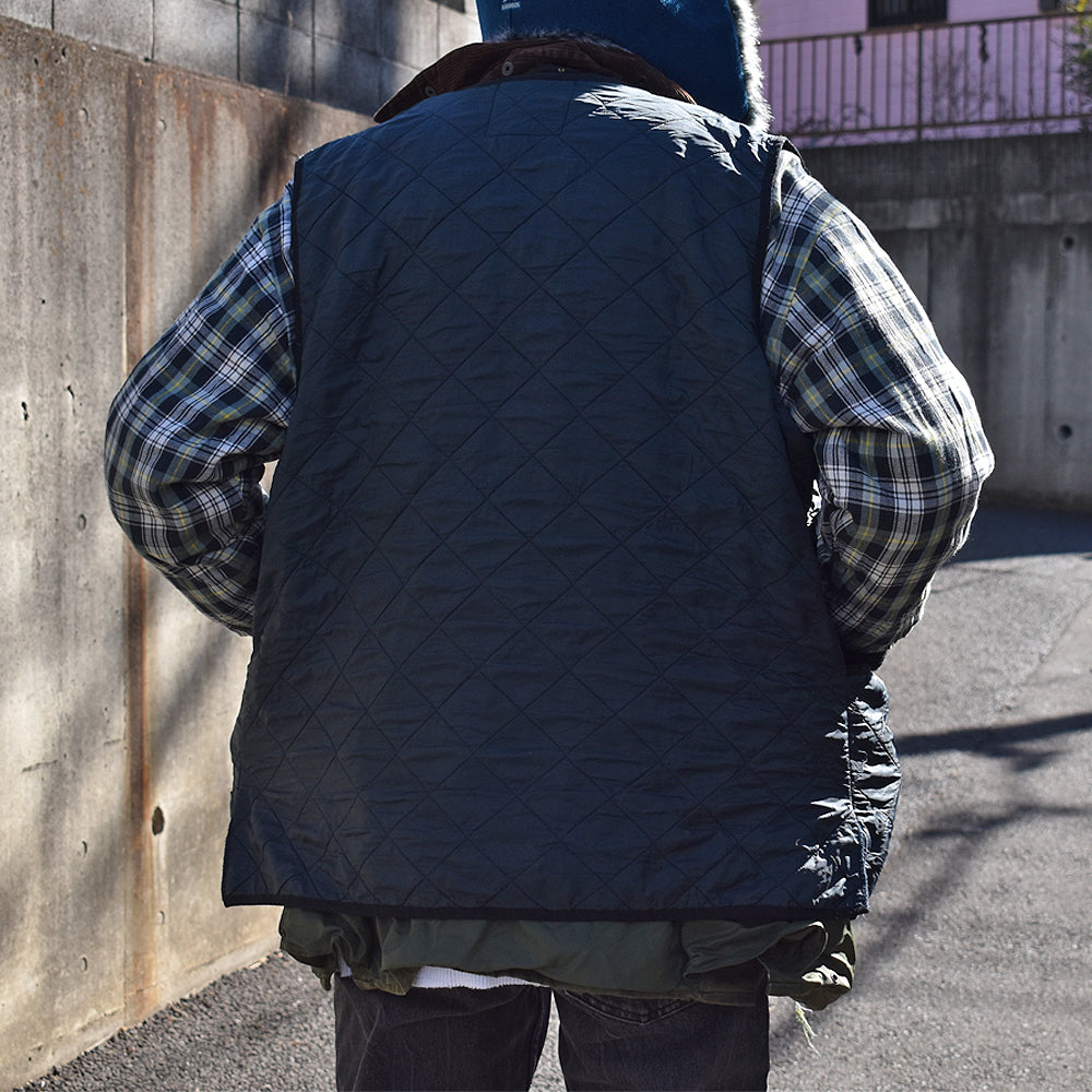 Y2K Barbour ポーラーキルト ベスト 231121H