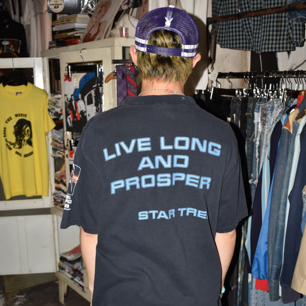 90's STAR TREK "Mr. Spock" スミソニアン航空宇宙博物館 プロモTシャツ USA製 260707H