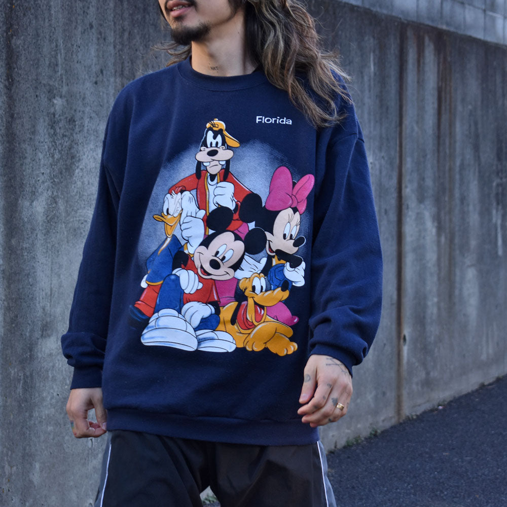 90’s Disney “FLORIDA“ スウェット USA製 240226