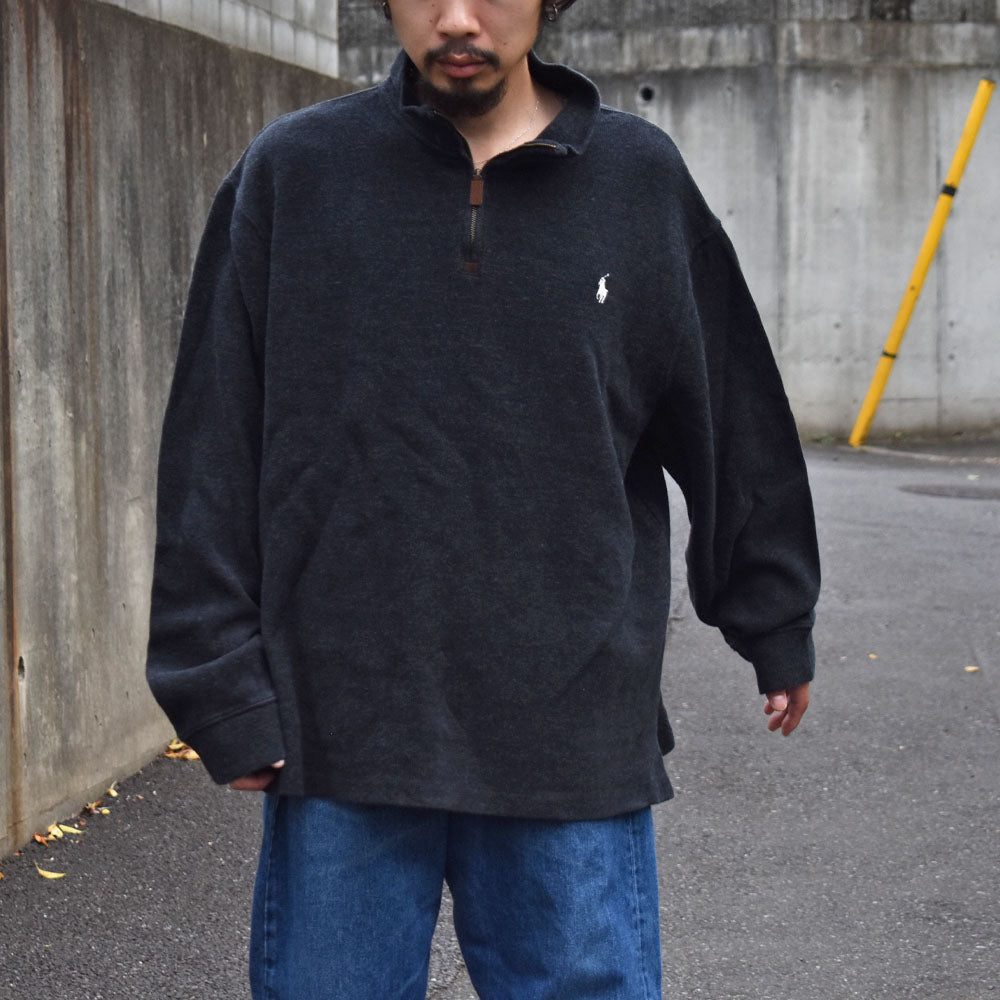 Polo Ralph Lauren 2XLサイズ！ ハーフジップ プルオーバー 230923