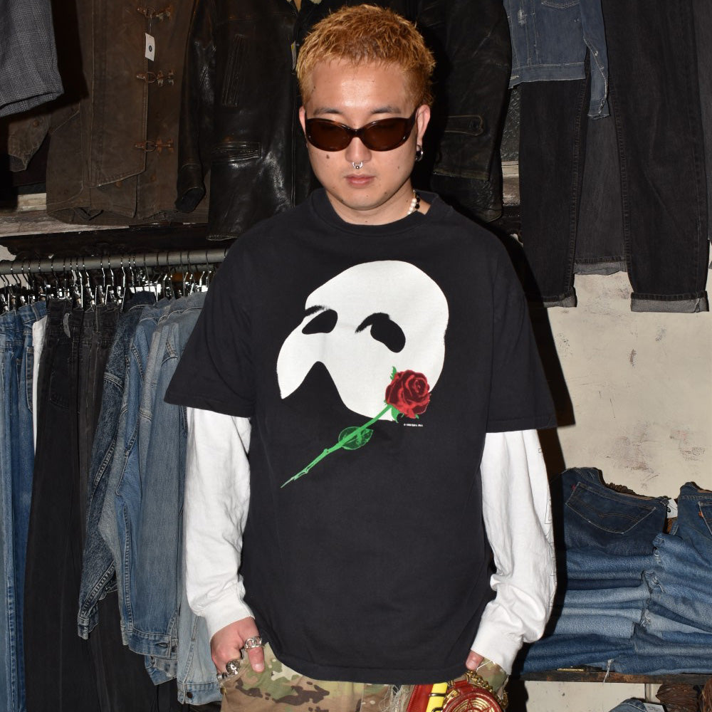 90's The Phantom of the Opera "オペラ座の怪人" ミュージカル Tシャツ 260417H