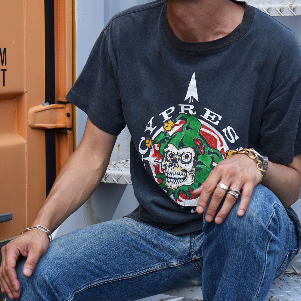 サイプレス・ヒル Latin Lingo ピエロモチーフ スカル 両面プリント ラップTシャツ 1992年〜 L ヴィンテージ