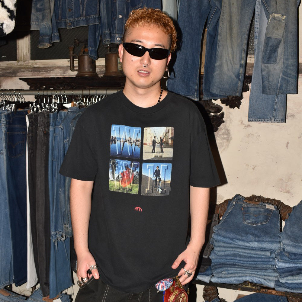 90's PINK FLOYD "Wish You Were Here" プログレッシブ ロックTシャツ USA製 260714H