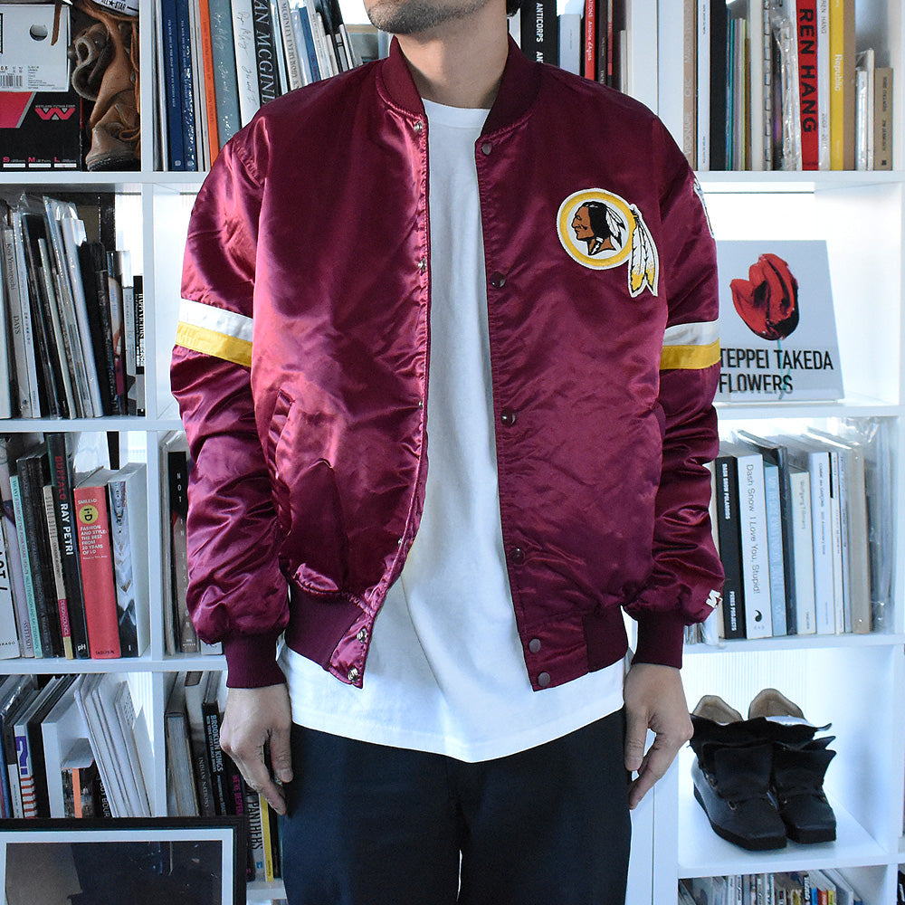 80's STARTER "NFL Washington Redskins" スタジャン アワードジャケット USA製 241215