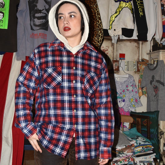 80's Highlander Flannel BY BUD BERMA ライトネルシャツ 260206H