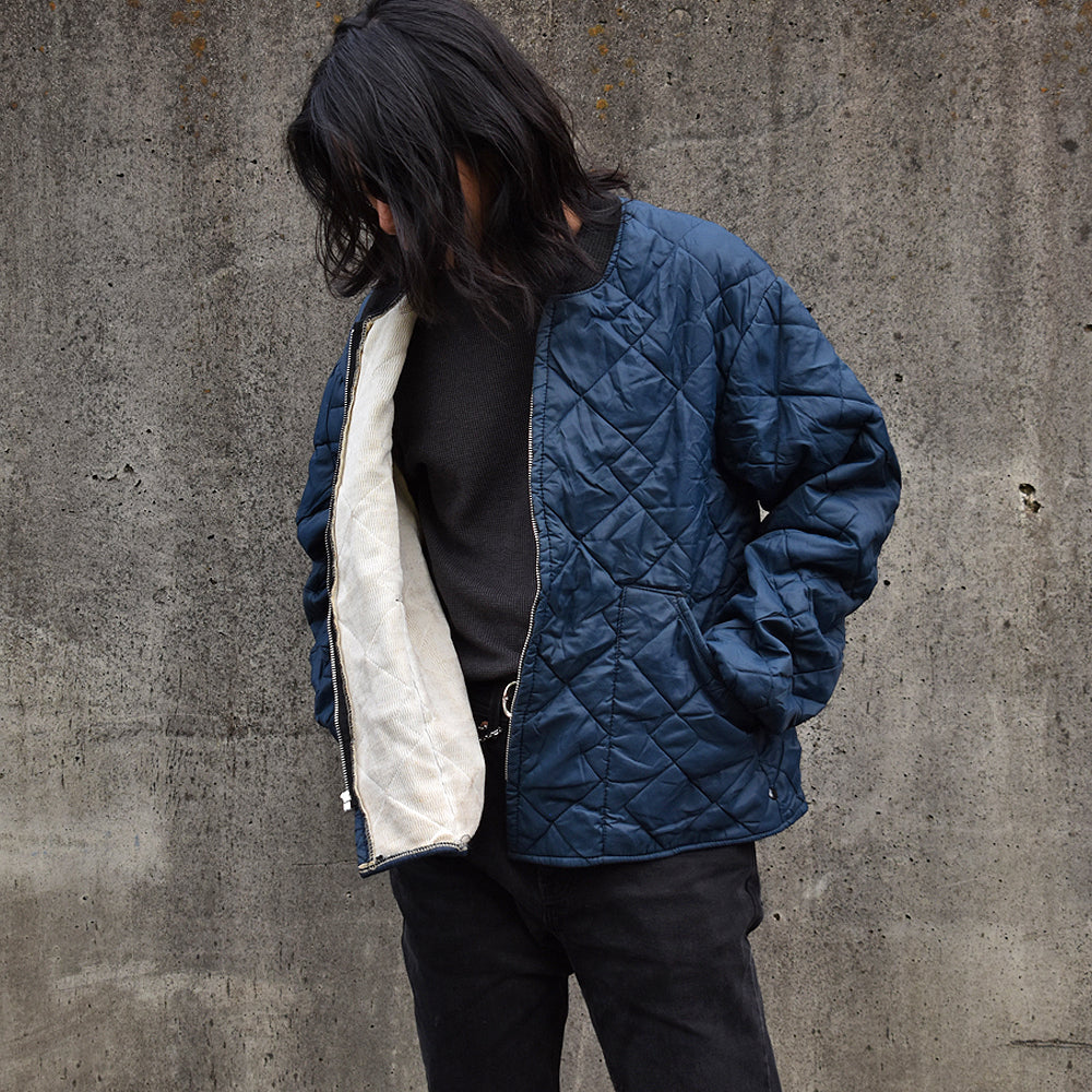 60-70’s ALMAX SPORTSWEAR 裏サーマル ナイロン キルティングジャケット 231015