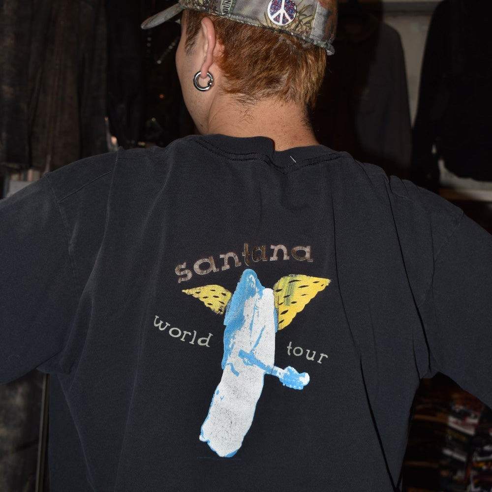 90’s Santana World Tour ロックTシャツ 251205H