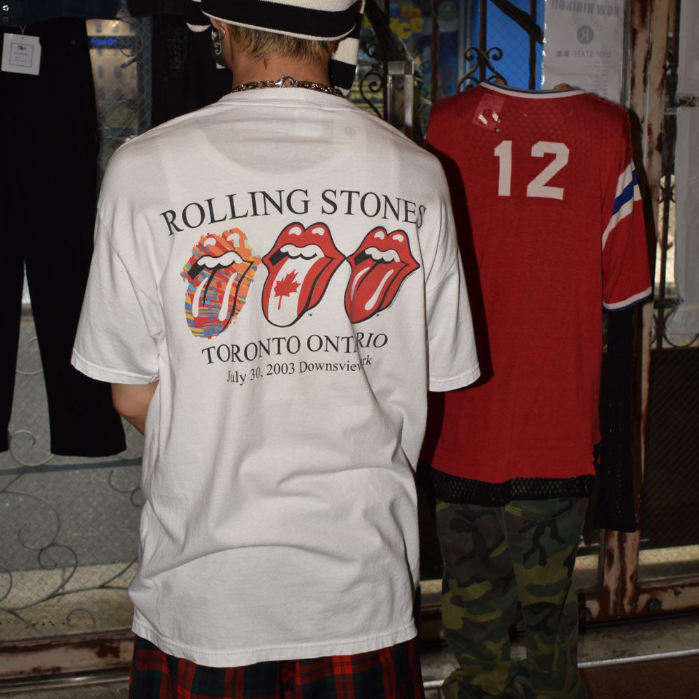 Y2K Rolling Stones "SARSstock" Toronto Tour ロックTシャツ 260605H