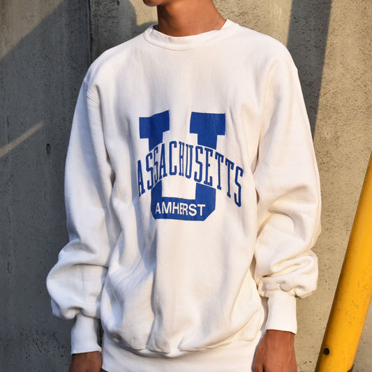 90's mvp “MASSACHUSETTS AMHERST” リバースタイプ スウェット USA製 230815