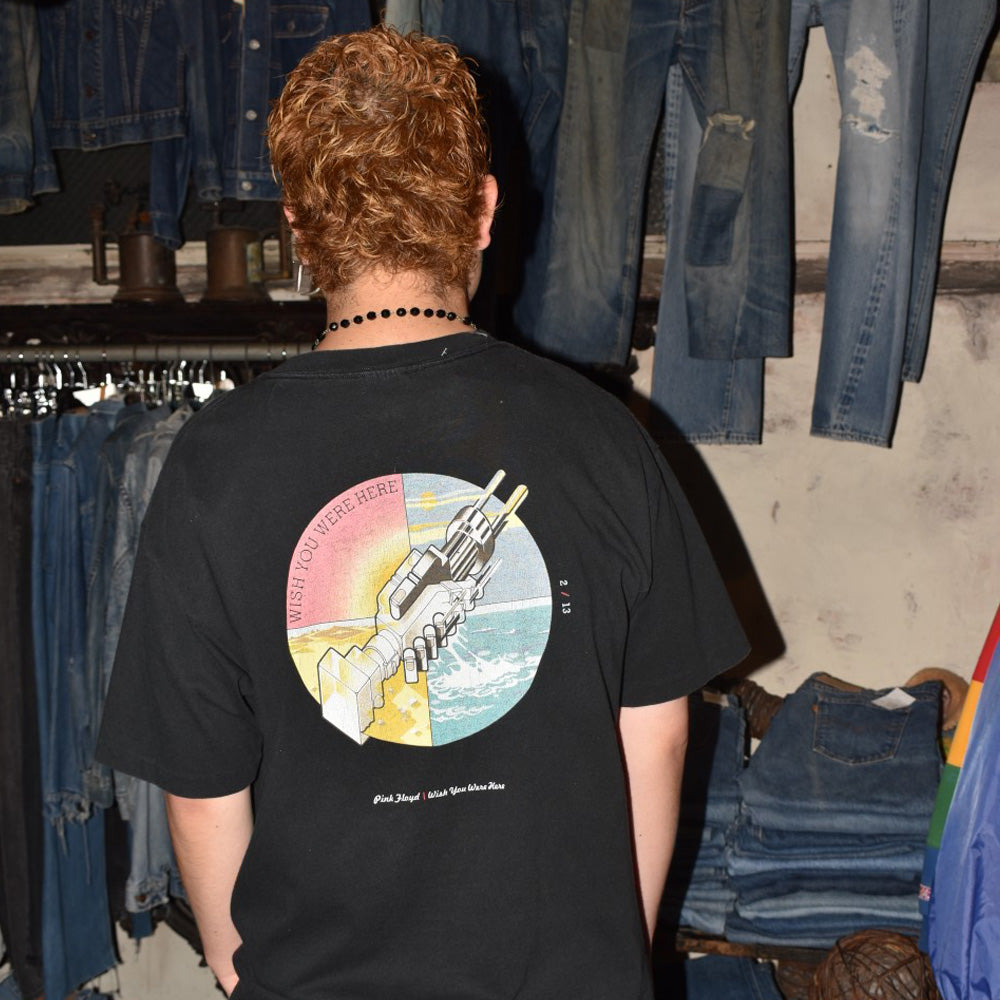 90's PINK FLOYD "Wish You Were Here" プログレッシブ ロックTシャツ USA製 260714H