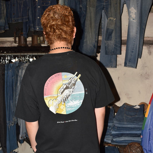 90's PINK FLOYD "Wish You Were Here" プログレッシブ ロックTシャツ USA製 260714H