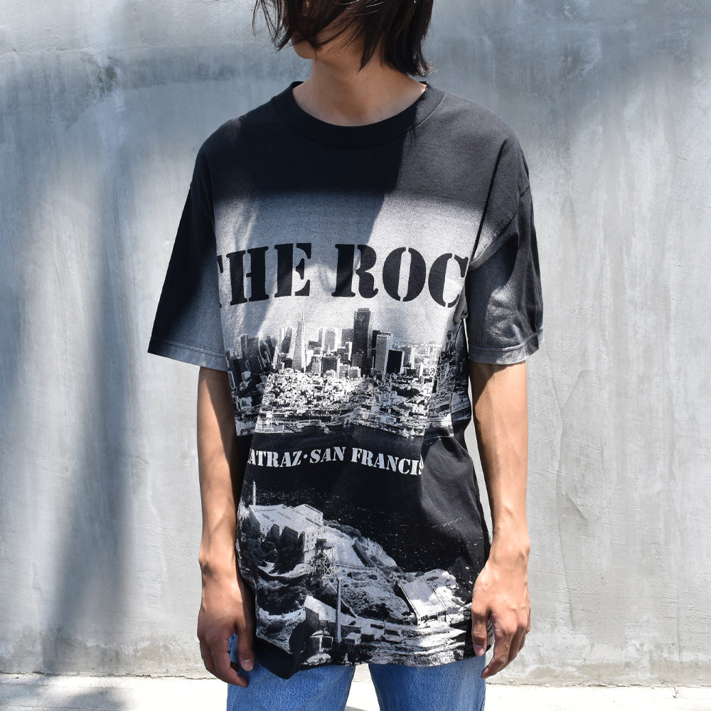 Y2K　Alcatraz Island/アルカトラズ刑務所 "THE ROCK" AOP Tee　230911