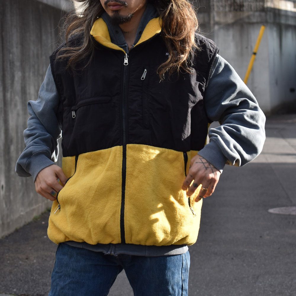 90's The North Face フルジップ デナリ フリースベスト 240216