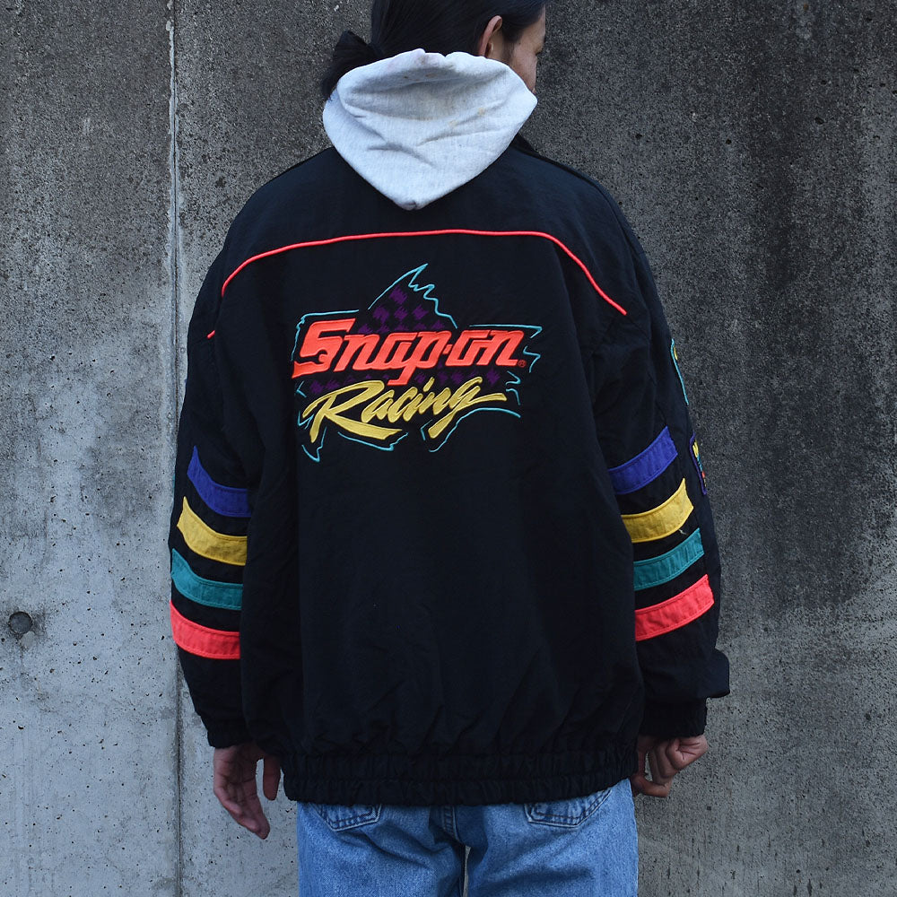 90’s Snap-on ワッペン付き レーシング ナイロンジャケット A 231102