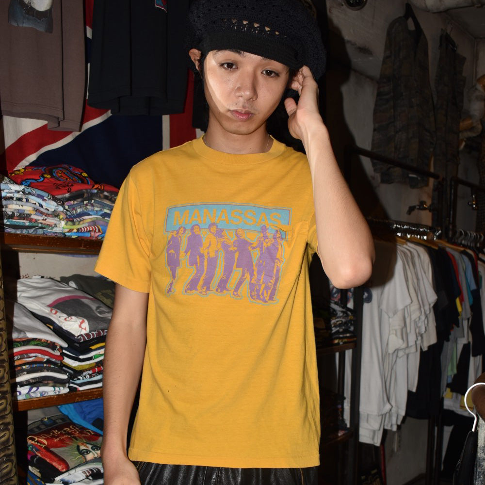 70's Manassas "AMERICAN MUSIC" ロックTシャツ 260908H