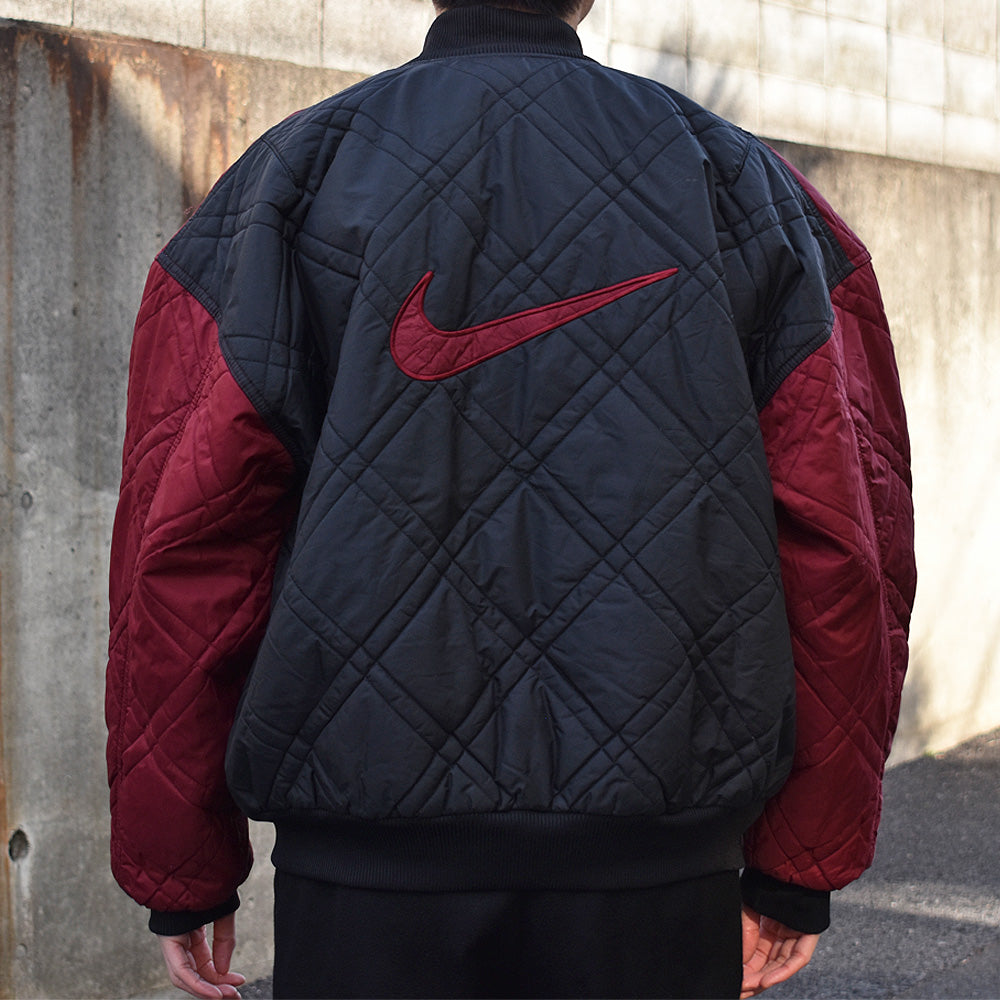 90’s NIKE リバーシブル ナイロン ボンバージャケット 231112