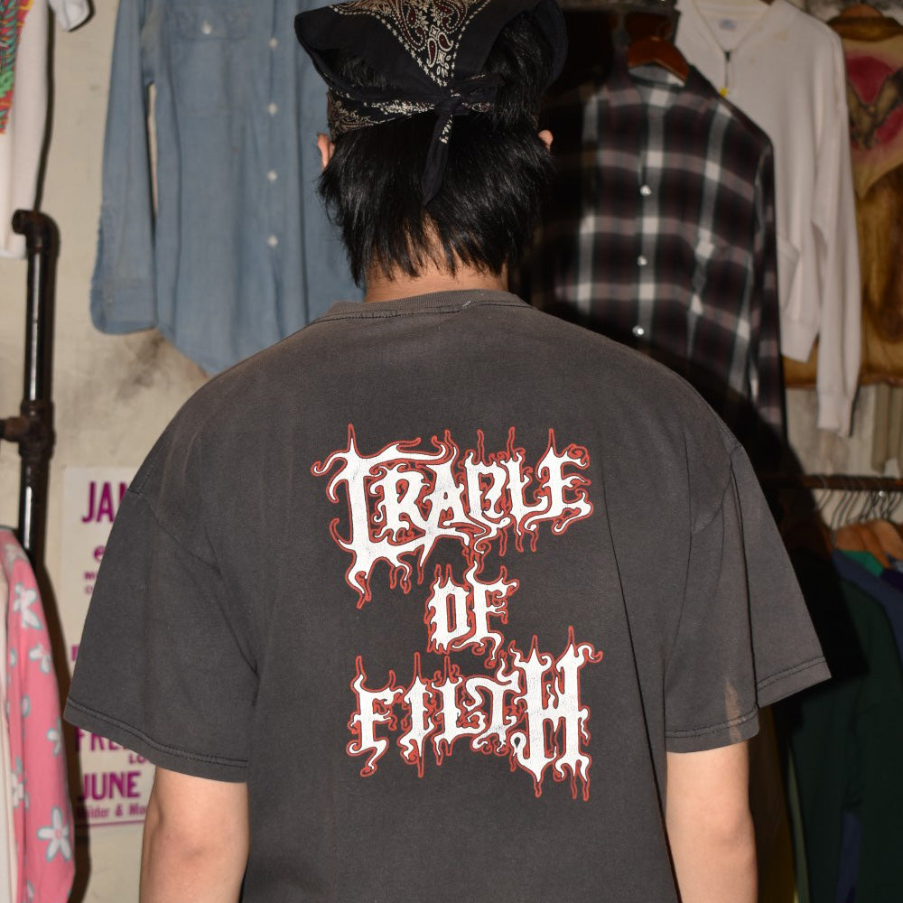 Y2K CRADLE OF FILTH ブラックメタル ロックTシャツ 260714H