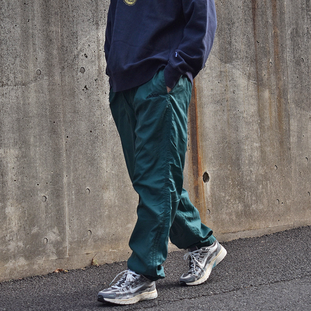 90's adidas ナイロントラックパンツ 231127