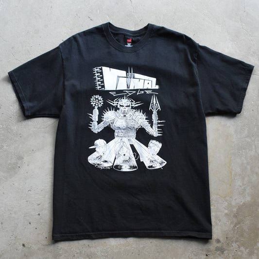 デッドストック! Vinal Edge Records "Spiked Warrior" レコードショップ Tシャツ 250919