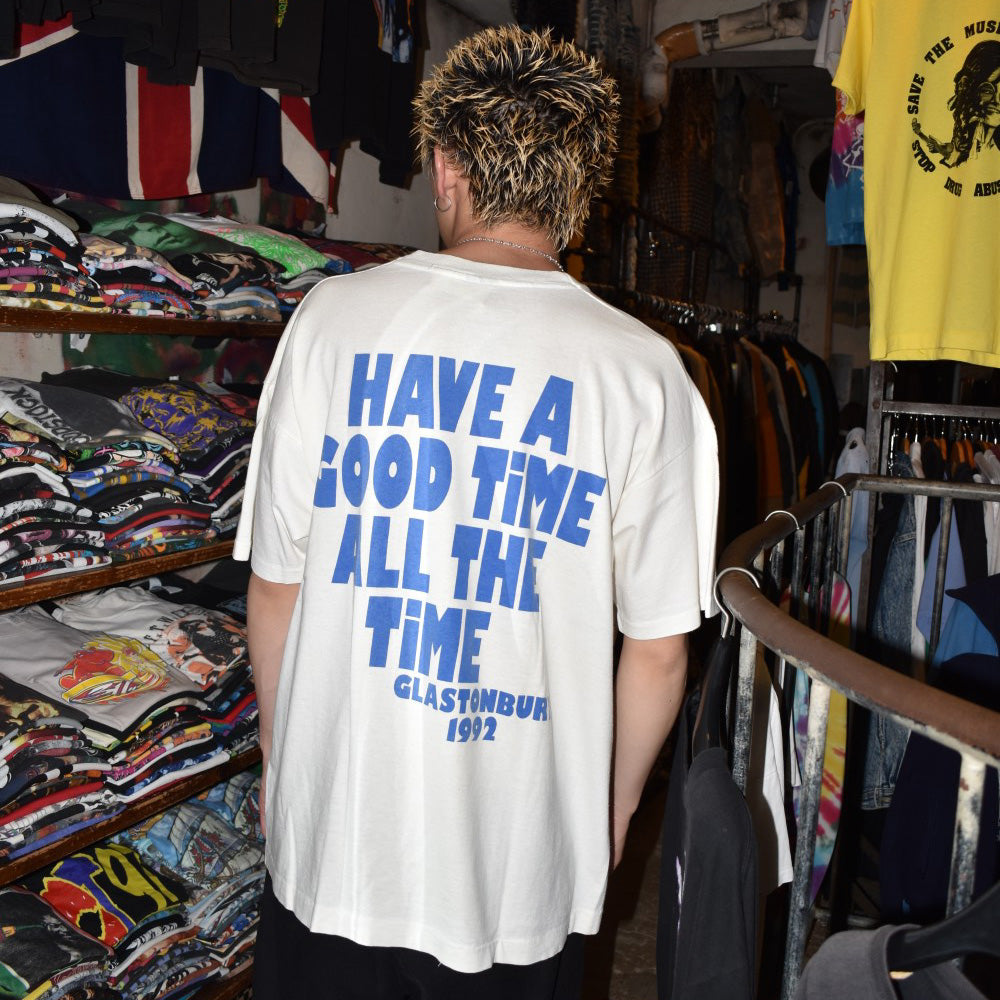 90’s Carter The Unstoppable Sex Machine “Glastonbury 1992” ロックTシャツ 260602HY33