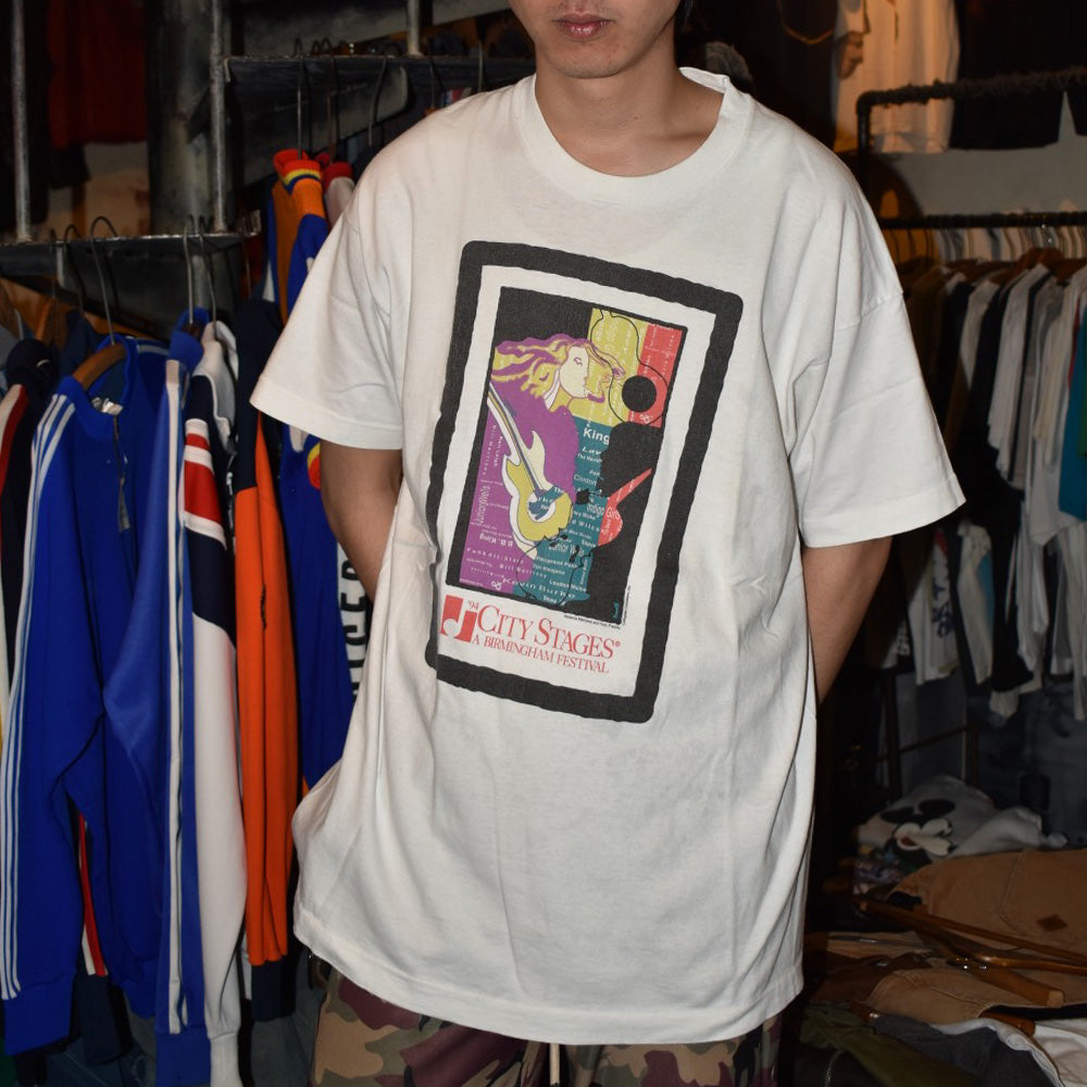 90's “City Stages” Birmingham Festival Tシャツ USA製 260519H