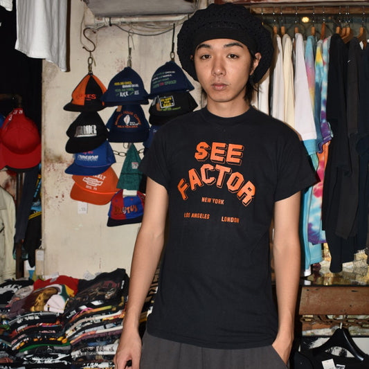 70's SEE FACTOR "CaliFFornia World Music Festival 1979" スタッフ用 ロックT 260901H