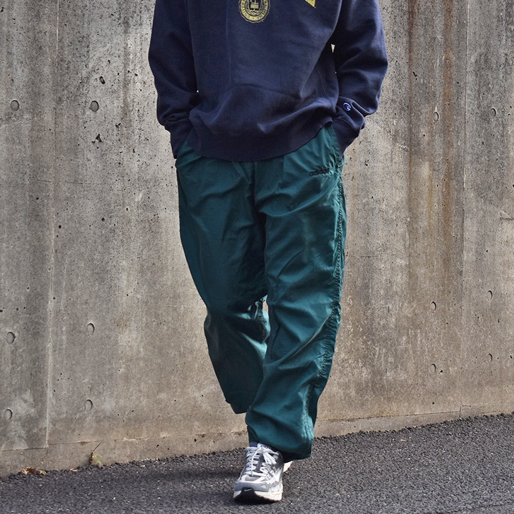 90's adidas ナイロントラックパンツ 231127
