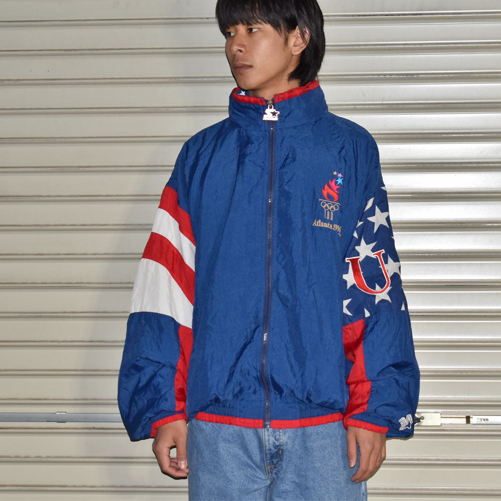 90’s Atlanta Olympics USAチーム ナイロンジャケット 240327