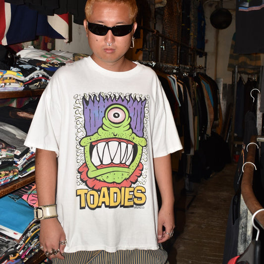 90's TOADIES "Uncle Charlie" 一つ目モンスター グランジ ロックTシャツ 260918H