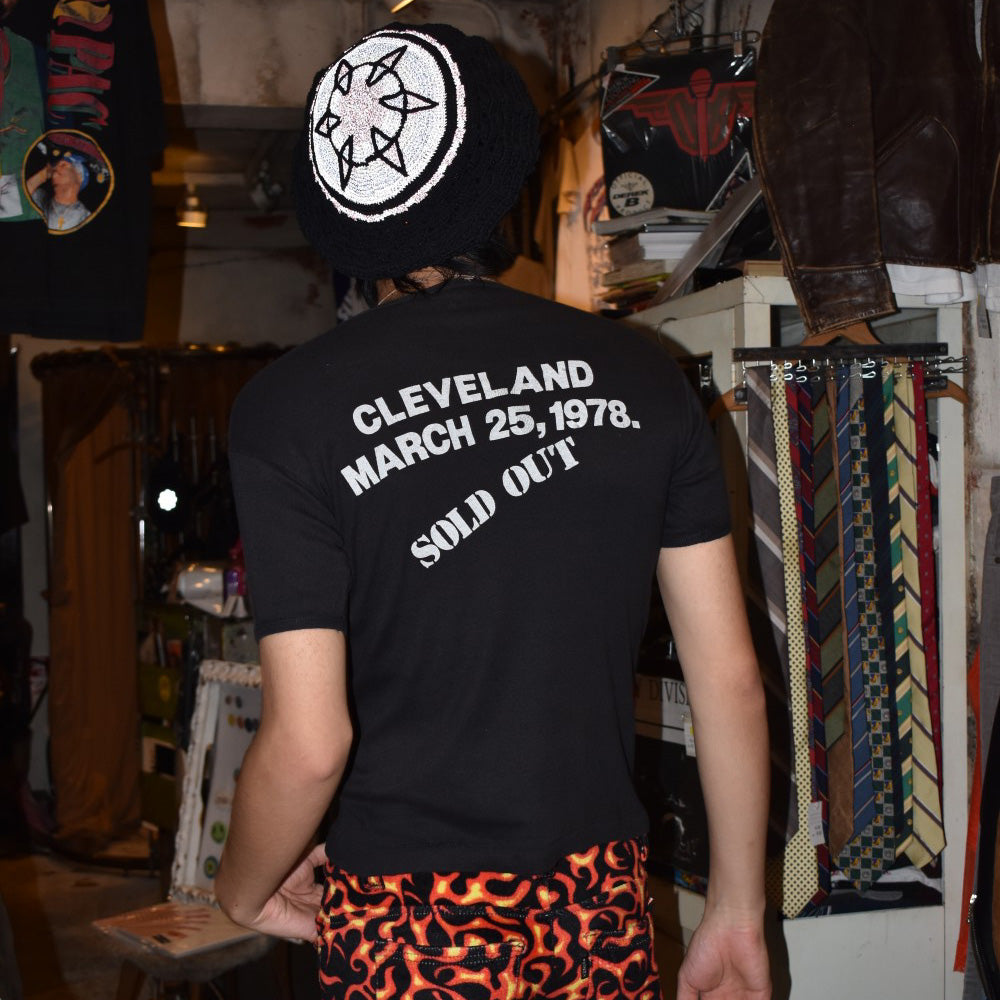 70's BLUE ÖYSTER CULT "CLEVELAND SOLD OUT" ハードロック Tシャツ 260904H