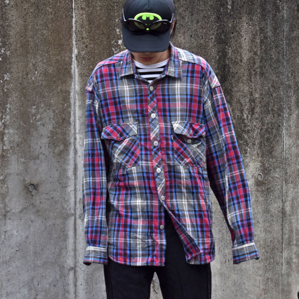 90’s Levi’s ナイスカラー！ チェックシャツ 240410