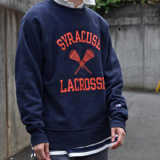 Champion/チャンピオン “SYRACUSE LACROSSE” RWスウェット　230710