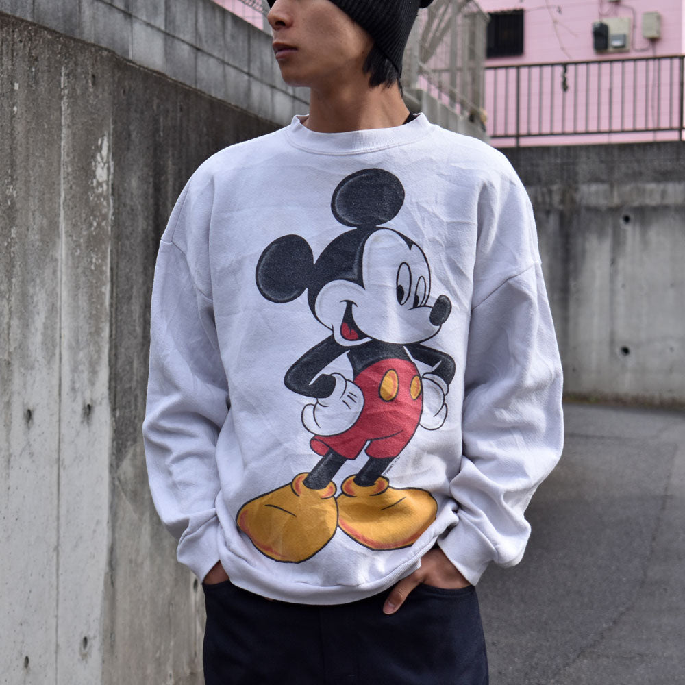 90’s Disney “Mickey Mouse” スウェット 240323