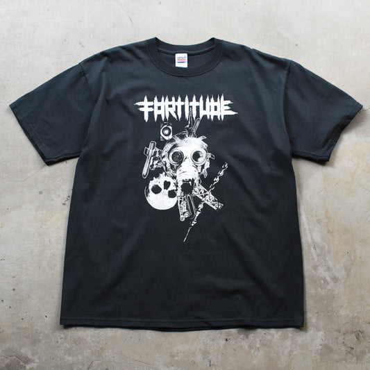 デッドストック！ FORTITUDE "Collage Gas Mask Graphic" Tシャツ 250912
