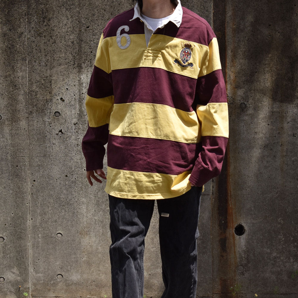 90's Polo Ralph Lauren ラグビージャージ ラグビーシャツ 240503
