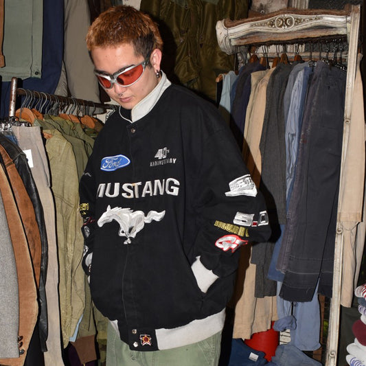 Y2K JH DESIGN "Ford MUSTANG 40th Anniversary" レーシングジャケット 260213H