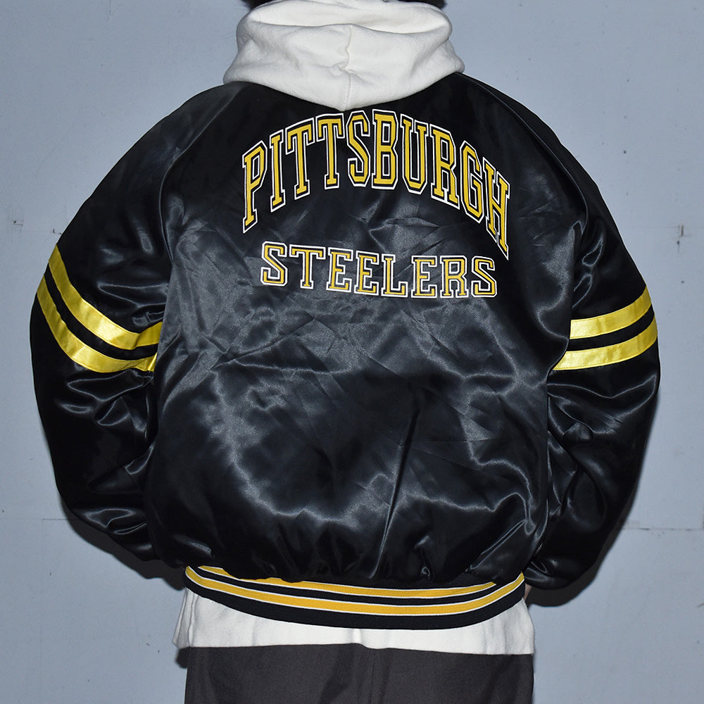 80-90's Chalk Line “NFL Pittsburgh Steelers” ナイロンジャケット 240221