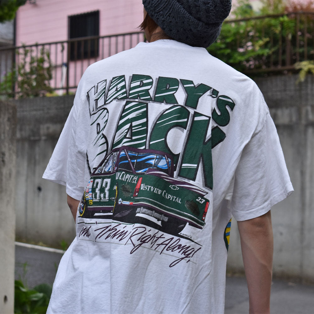 90's “Harry Gant/ハリー・ガント #33” 両面プリント レーシングTシャツ 230607 – LABORATORY®