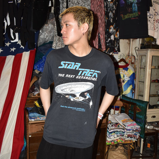 90's STAR TREK "THE NEXT GENERATION" ムービー Tシャツ 260526H