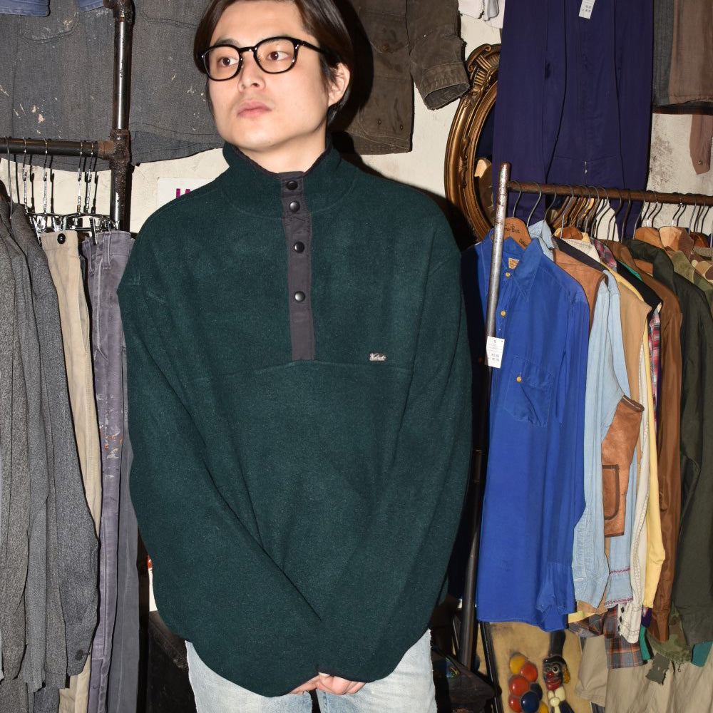 90's Woolrich スナップT フリースジャケット 260227H